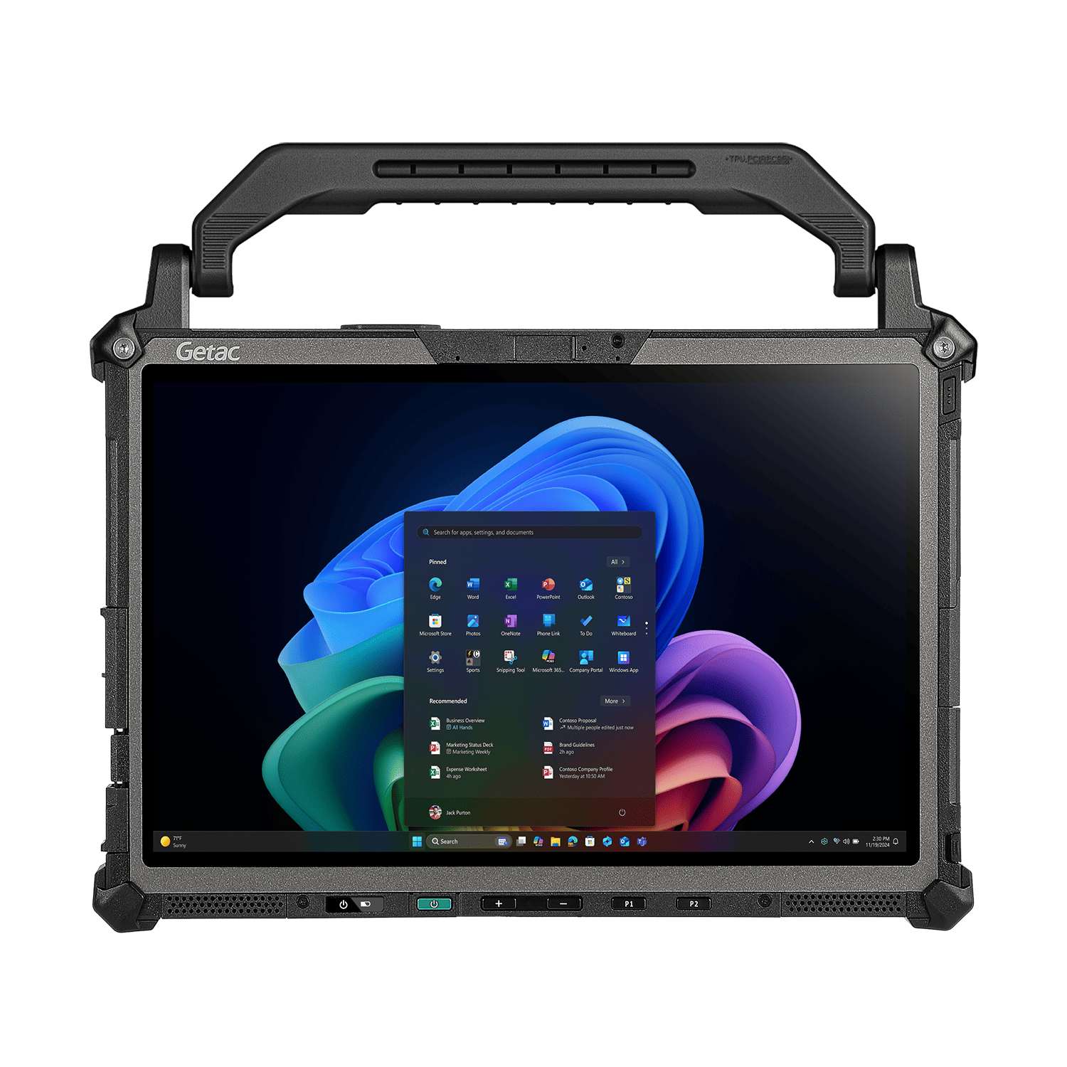 GETAC 12.2 英寸 强固型工业平板F120