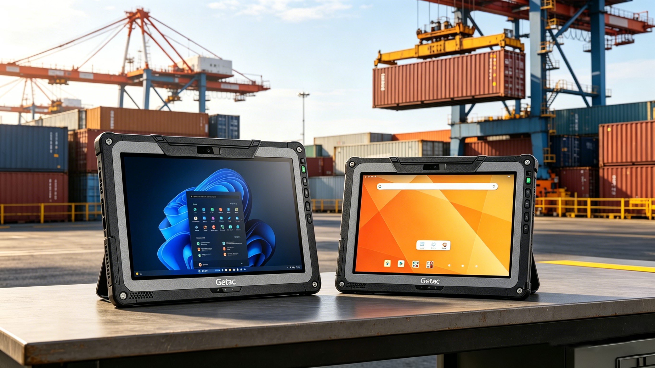 【应用案例】Getac F110与ZX80强固平板抵御严酷环境，赋能智慧港口